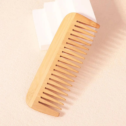 1pc wooden hair comb, hair styling comb, anti-static tangled wooden comb, hair salon tools, special for real hair wigs