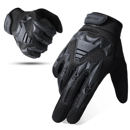 Camo Tactical Gloves Men Outdoor Hunting Hiking Climbing Sports Camping Combat Anti-skid Cycling Bike Full Finger Mittens Women