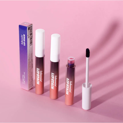3pcs/set Lip Stain Peel Off And Reveal Long Lasting Waterproof Pink Lip Tint Transfer Proof Natural Lip Stain Tear Off Lip Gloss