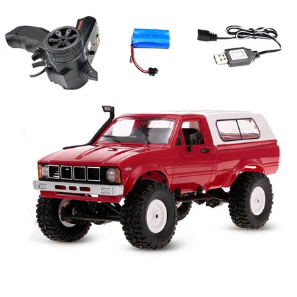 WPL C24 Full Scale Upgrade  1:16 RC CAR Kid 4WD Radio Control Off-Road Car C24-1 Rock Crawler Electric Buggy Moving Car Toy Gift