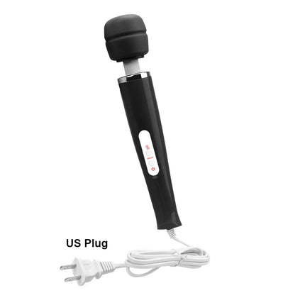 33cm Big Vibrators EU US Plug Magic Wand For Women Nipple Clitoris Stimulator Vaginal Anal Plug Dildo Female Masturbator Sex Toy