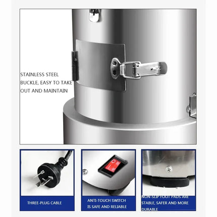 220V/200W Electric Garlic Peeling Machine Small Household Garlic Peeling Machine Automatic Garlic Peeling Machine