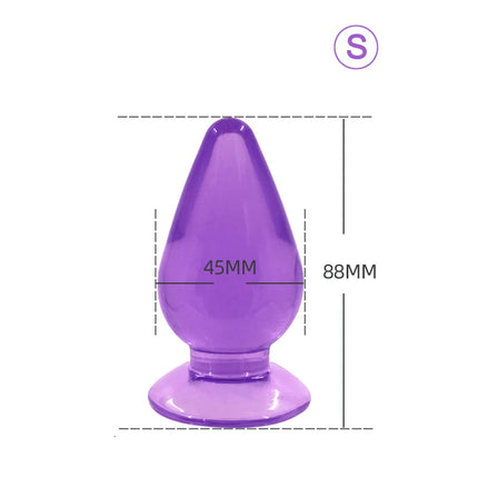 Big Anal Beads 7.5cm Soft Prostate Massager Anal Plug Huge Size Anus Stimulator ButtPlugs Erotic Sex Toys For Man Woman Shop