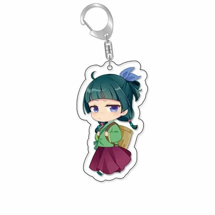Anime The Apothecary Diaries Acrylic Keychain Cute Maomao Figure Keychain Keyring for Bag Backpack Accessories Gift