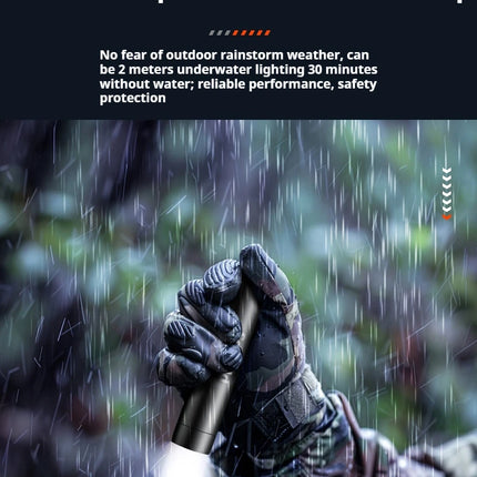 Philips New Flashlight High Intensity Waterproof Outdoor Lamp 1500 Lumens Sfl2202-Ipx7 Waterproof