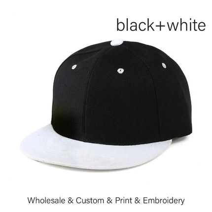 SLECKTON Custom Logo Caps Fashion Hip Hop Snapback Hats for Women and Men DIY Letter Embroidery Design Image Print Wholesale Hat