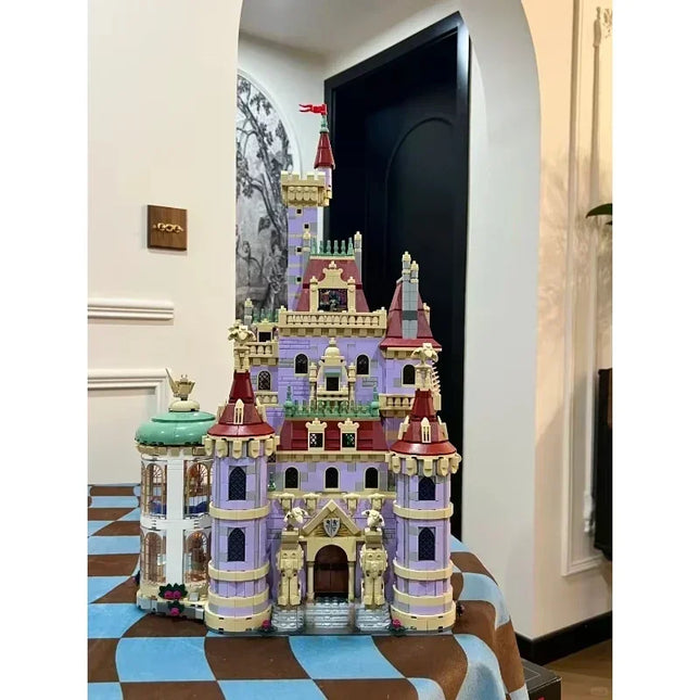 2026 New Beauty and the Beast Prince Adam Castle Adult Building Block Toy Best Birthday and Party gift