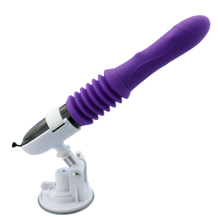 Remote Control G-spot Thrust Dildo Vibrator Clitoris Vaginal Nipple Anal Stimulator With Telescopic Vibration Mode Adult Sex Toy