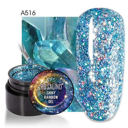 ROSALIND 5ML Painting Gel Nail Polish Nail Art Design Varnishes Stamping Polish Semi Permanent Gels Top Coat Manicure Lacquer