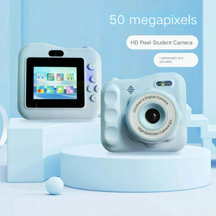 Children's toy camera mini camera children's digital camera with video cartoon 256GB SD card suitable for boys and girls Christm