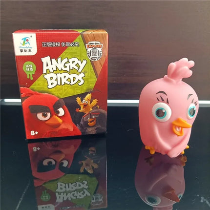 Hasbro Sound Angrys Birds Blind Box Toys Soft Plastic Hand Pinch Darts Yellow Blue Brother Anime Action Figures Toy Model Gift