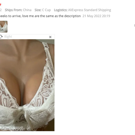 A-HCup Realistic Silicone Fake Chest Water Drop Breasts Form Cosplay Boobs for Drag Queen Sissy Crossdresser Transgender Shemale