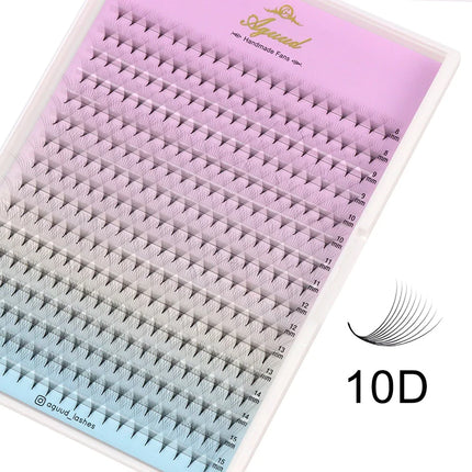 AGUUD Premade Volume Fans Eyelash Extension 3D 4D 5D 6D 8D 10D 12D  Individual Lashes Premade Russian Volume Fan Makeup Cilia