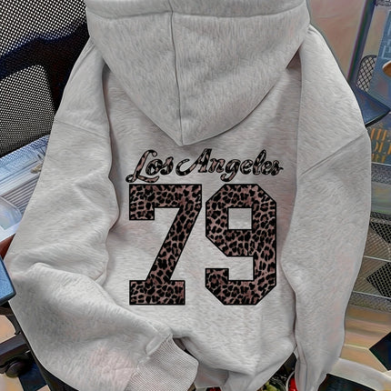 Women's Hoodie Pullover Sweatshirt with Australian Surf Graphic Bondi Beach EST 1851 Relaxed Fit Hooded Sweatshirt  Casual Top