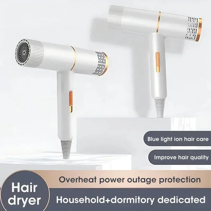 Professional Negative Ionic Hair Dryer Strong Wind Salon Grade Hot & Cold Air Hammer Blower Electric Hair Dryer