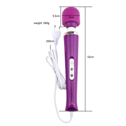 Powerful Vibrator Body Massager 10 Speed Ultra Big Size AV Stick G-spot Dildo Clitoral Stimulator Sex Product Sex Toy for Women
