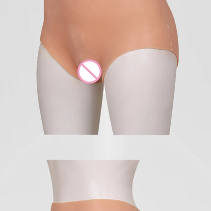 Silicone Realistic Fake Vagina Pants Cosplay Underwear Crossdressing Drag queen women Panties Crossdresser Transgender Gay