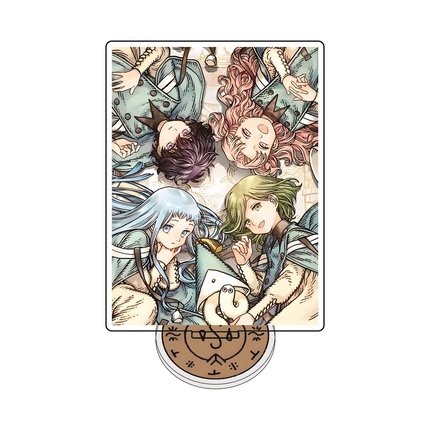 Anime Atelier of Witch Hat 10-13cm Acrylic Stand Double-sided Interlayer Clear HD Printed Tabletop Decoration Exquisite Keychain