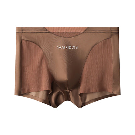 1/3PCS Luxury Satin-like Ice Silk Men Underwear Cool Breathable Double-side Mesh Men's Panties High Elastic Seamless Lingeries
