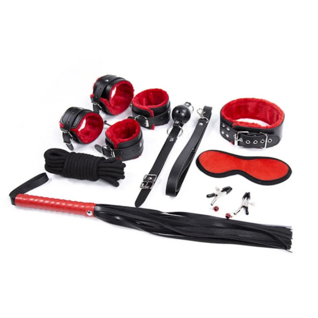 Leather BDSM Kit Handcuffs Sex Toys Games For Couples Body Harness Cuffs Bondage Straps Erotic Adult Sex Toys for Party Sexy
