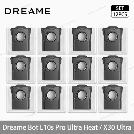 Dreame L10s Pro Ultra Heat / X30 Ultra Robot Vacuum Cleaner Accessories Main Side Brush Mop Cloth Hepa Filter Dust Bag Spare