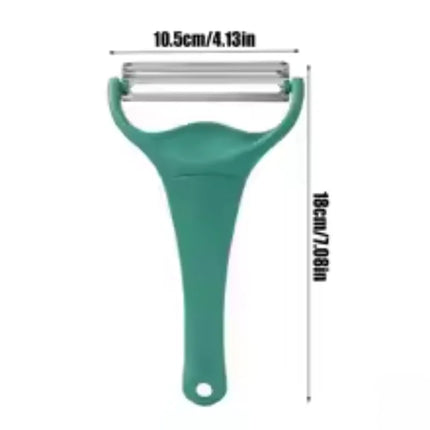 Multi-function Stainless Steel Vegetable Slicer, Cabbage Shredder & Potato Peeler for Kitchen