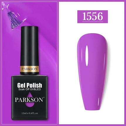 Parkson 12ML Nail Gel Polish HEMA TPO FREE Full Coverage 279 Color Gel Pigment Professional Nail Art Long Lasting Gel Varnish