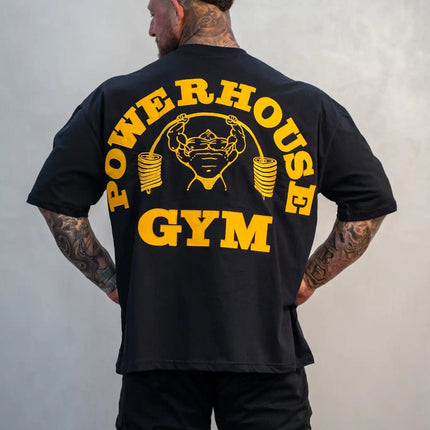 2026 GYM Men's Fitness T-shirt - Breathable and Sweat-absorbent. Made of Pure Cotton, It Is Soft and Comfortable To Wear.
