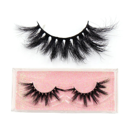 LEHUAMAO 3D Mink Lashes Makeup Eyelashes Fluffy Natural long fake lashes Full stripe reusable False Eyelash Extension 1 Pair