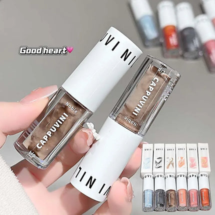 Clear Transparent Grey Purple Lip Gloss Hydrating Drying Lips Mirror Lip Glaze Tint Plumper Moisturizing Crystal Lip Oil Makeup