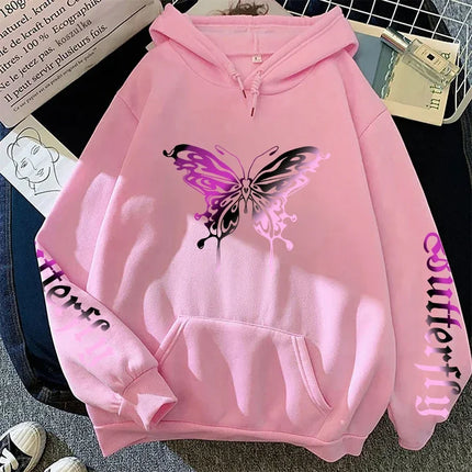 Women's Printed Y2K Hoody Sweatshirt All Season Female Daily Casual Fashion Pullover Home Outdoor Comfort Hoodies