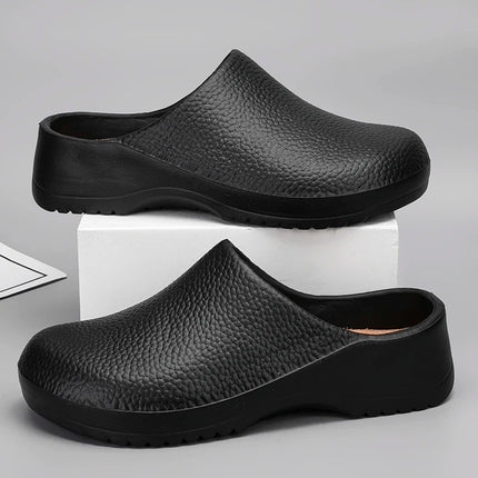 Summer Waterproof Light Comfortable Chef Shoes Suitable for Hotel Restaurants Hospital Kitchen Safety Shoes Non-slip Sandals