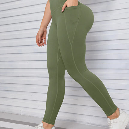 Pockets Fitness Gym Leggings Women Skinny Stretch Autumn Sport Leggings Women Casual Mallas Fashion Outdoors Pants
