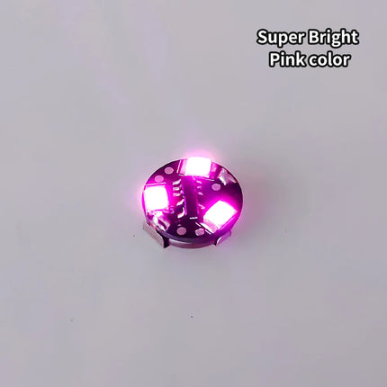 10pcs With Batteries 3-LED Magnetic Controlled Lights Plus 1pc Free Magnet Switch For Robots DIY Model Lighting Super Bright
