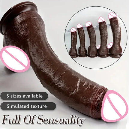 Super Long Skin Dildo Silicone Penis Realistic Cock For Women Masturbator Makeup Penetration Anal Strapon Dick Adults Sex Toys