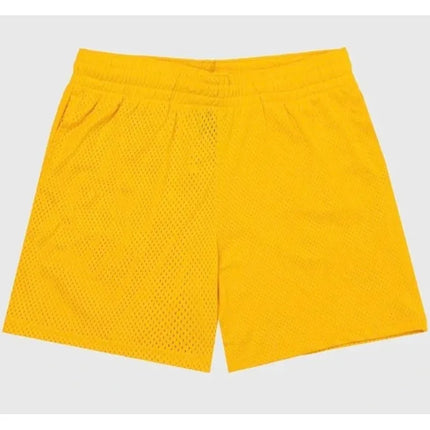 Basic Mesh Shorts Muscle Fitness Shorts Mesh Quick-drying Breathable Sports Basketball Shorts Running No Logo Gym Mesh Shorts