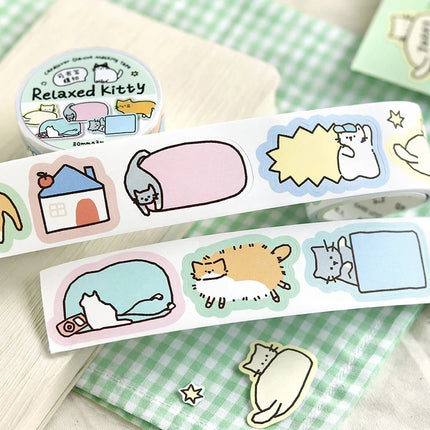 30mm X 3m Cute Cartoon Washi Tape DIY Journaling Decorative Masking Tape for Planners Stationery Scrapbooking Office Supplies