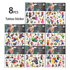 8pcs Tattoo Stickers