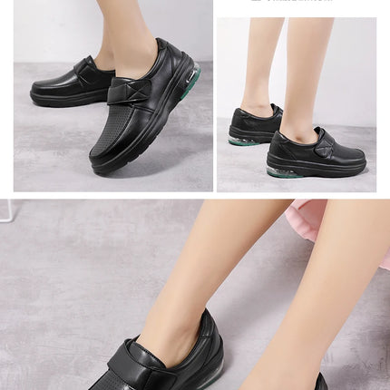 Sneakers Woman Nurse Clogs Shoes - Nursing Women Summer Shoe Female Health Work Flat Walking Soft Non Slip Hospital Nurse
