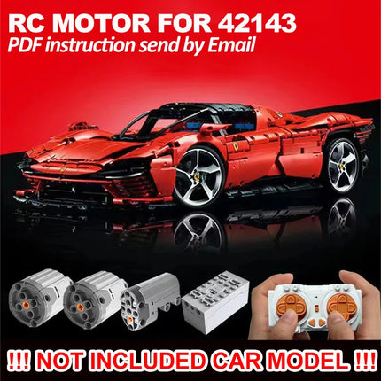 MOC 42110 Technical App Control RC Motor Set Modification Building Blocks Kit for Land SUV Defenders Rover Car DIY Bricks Toys