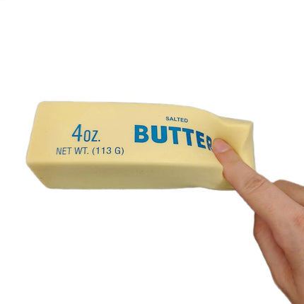 Fidget Squeeze Toy Butter Stick Slow Rise Squeeze Toys Realistic Sticky Butter Soft Fake Food Scented Sensory Fidget Toys