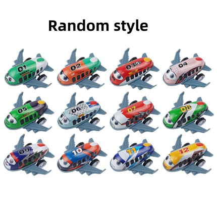 12pcs Alloy Racing Cars Model Toy Children Mini Iron Sheet Car Set Rebound Car Metal Alloy Cars Toys for Kids Boys Birthday Gift