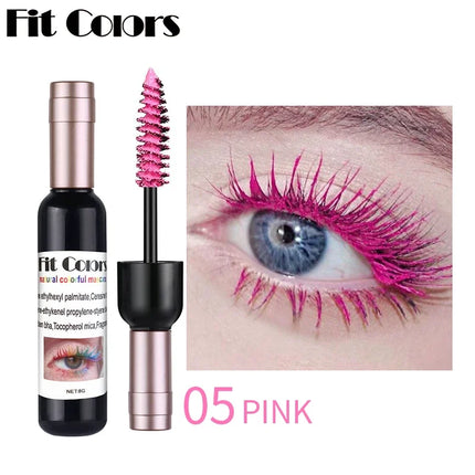 4D Silk Fiber Eyelash Mascara Waterproof Fast Dry Eyelashes Curls Extension Makeup Eyelashes Waterproof Blue Ink Eye Makeup