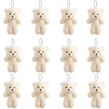 12-500Pcs Mini Teddy Bears Tiny Soft Stuffed Teddy Bear Small Plush Bears Bulk for Birthday Party Decor Favors Bag Keychain
