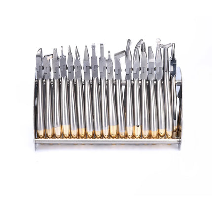 GISTARMED Dental 19Pcs/Set Orthodontic Plier With Bracket Dentistry Lab instrument Equipment Dentist Tools With TC Products