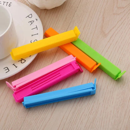 10-50Pcs Portable Kitchen Storage Food Snack Seal Sealing Bag Clips Sealer Clamp Plastic Tool Kitchen Accessories Bag Clip