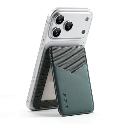 Luxury Business Leather Wallet Card Holder Bag For iPhone & Samsung Galaxy MagSafe Accessories With Slim Geometric Design Gift