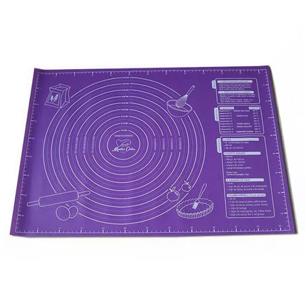 Silicone Pad Baking Mat Sheet Kneading Dough Mat For Kitchen Rolling Dough Pizza Large Dough Non-Stick Maker Holder