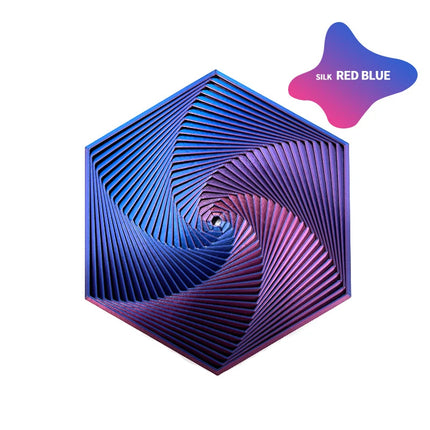 1 Piece Hexagonal Fractal Ring Spiral Change Toys 3D-Printed Fractal  Hexagon Stress Relief Toy