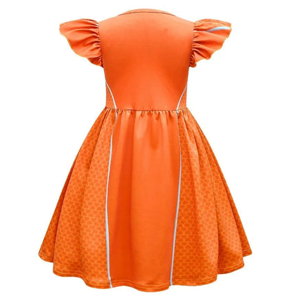 Children Dresses Cosplay SuperKitties Dress for Girls Super Kitties Costume Sparks Girls A-Line Dress Party Gift Ginny Clothing